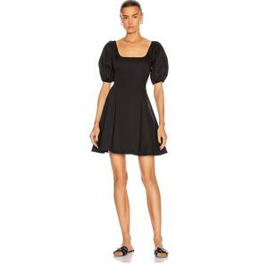 staud garden metallic brocade mini dress STAUD Garden metallic brocade mini dress